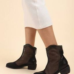 Women Ankle-Length Boots with Zip Closure-16