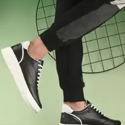 Men Low-Top Lace-Up Sneakers-image-21