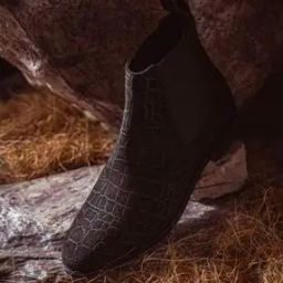 Round-Toe Ankle-Length Slip-On Boots-image-61