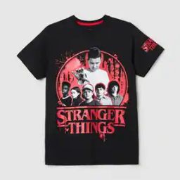 Boys Graphic Print Regular Fit Crew-Neck T-Shirt-image-8