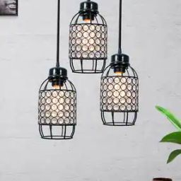 Set of 3  Round Cluster Half Capsule Decorative Lights-82
