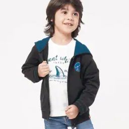 Sustainable Zip-Front Hooded Knit Jacket-image-64