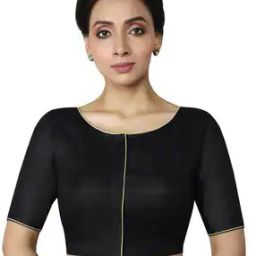 Cotton Front-Open Blouse-15