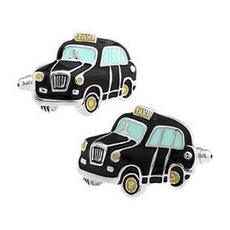 Set of 2 Brass Taxi Cufflinks-13