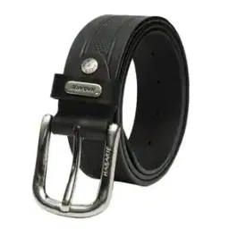 Men Textured Belt with Buckle Closure-picture-19