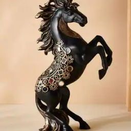 Polyresin Embellished Horse Figurine-27