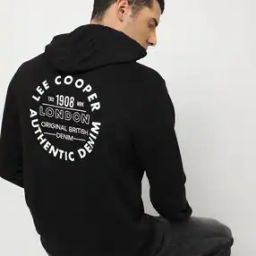Brand Print Zip-Front Hoodie-image-85