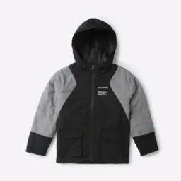 Colourblock Zip-Front Hoodie-23