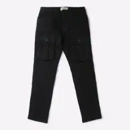 Boys Slim Fit Jeans with Cargo Pockets-13