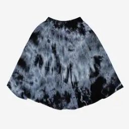 Tie & Dye Print Flared Skirt-picture-7