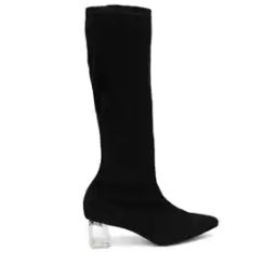 Mid-Calf Boots with Zip Closure-image-17