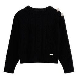 Cable-Knit Crew-Neck Sweatshirt-49