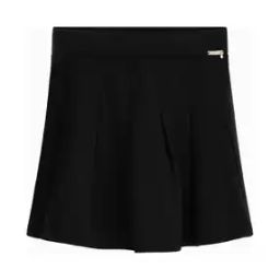 Flared Skirt with Elasticated Waist-picture-11
