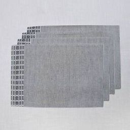 Set of 4 Striped Placemats-image-53