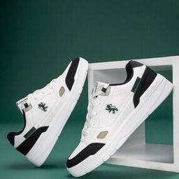 Men Knitted Lace-Fastening Sneakers with Round Toes-picture-13
