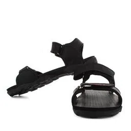 Men Double-Strap Sandals with Velcro Fastening-image-63