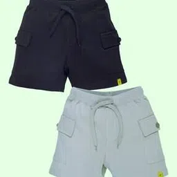 kiddopanti Boys Regular Fit Cargo Shorts  -picture-29