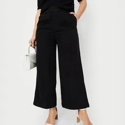 max Women Straight Fit Trousers-picture-24
