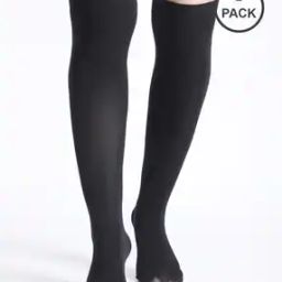 Women Pack of 2 Knee-High Length Socks-27
