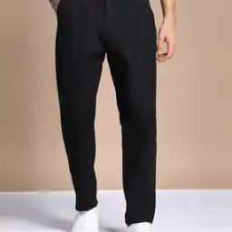Men Relaxed Fit Trousers-image-26