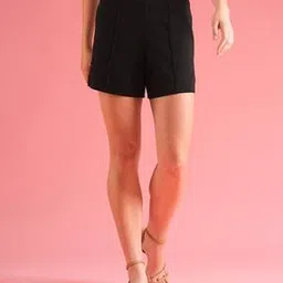 globus High-Rise Shorts with Elasticated Waist-picture-9