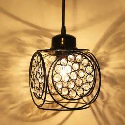 homesake Ring Cube Half Globe Hanging Light  image 1