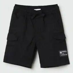 Boys Mid-Rise Regular Fit Shorts-45