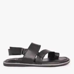 Toe-Ring Sandals with Velcro Fastening-image-64