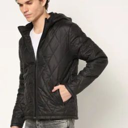 Puffer Hooded Jacket with Zip Pockets-picture-53