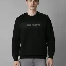 Men Typographic Print Regular Fit Sweatshirt-picture-35