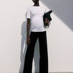 Women Straight Fit Maternity Trousers-image-3