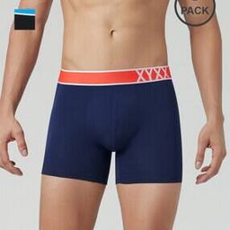 Men Pack of 2 Trunks with Elasticated Waistband-image-72