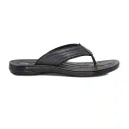 Men Brand Print Thong-Strap Flip-Flops with Stitch Detail-image-89