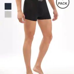 Pack of 3 Men Boxers with Elasticated Waistband-picture-30