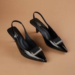 Heeled Shoes with PU Upper-image-24