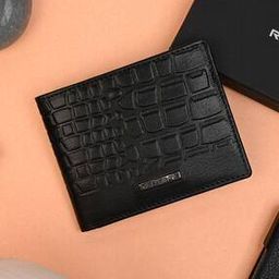red tape Men Croc-Pattern Bi-Fold Wallet-picture-35