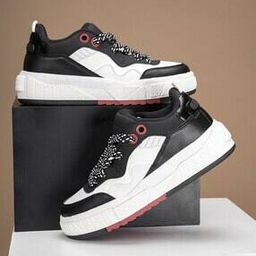 Men Low-Top Lace-Up Sneakers-image-52