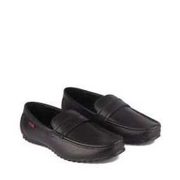 Leather Slip-On Formal Shoes-image-7