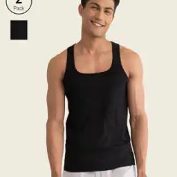 Pack of 2 Round-Neck Vests-image-75