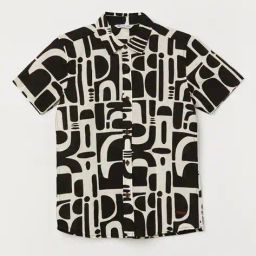 fame forever by lifestyle Abstract Print Regular Fit Shirt image 1