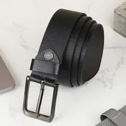 Genuine Leather Wide Belt-image-68