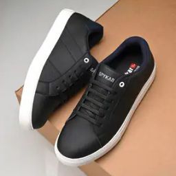 Men Round-Toe Sneakers with Lace Fastening-picture-31