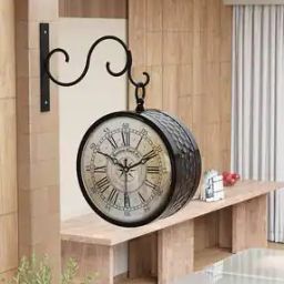 Circular Analogue Wall Mount Clock-24