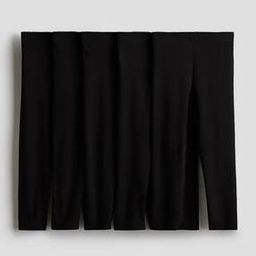 h&m Girls Pack of 5 Jersey Leggings-picture-28