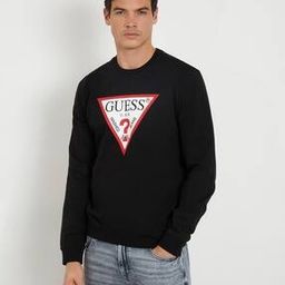 Brand Print Regular Fit Crew-Neck Sweatshirt-picture-49