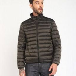 Quilted Regular Fit Zip-Front Puffer Jacket-image-0