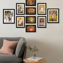 Set of 10 Rectangular-Shaped Family Collage Photo Frames-71