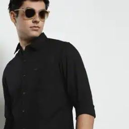 Shirt with Patch Pocket-image-76