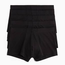 Men 5-Pack Cotton Short Trunks-image-27