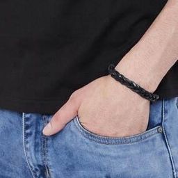 BFQ11-Adjustable Leather Bracelet-image-9